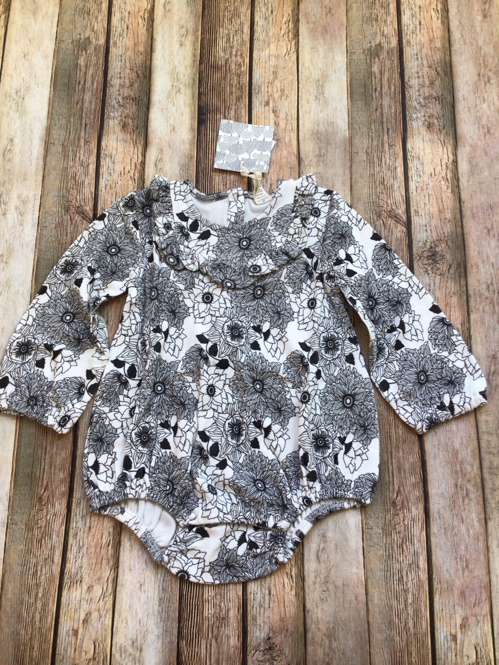 NWT Kate Quinn Vintage Floral Yoke Gathered Bubble